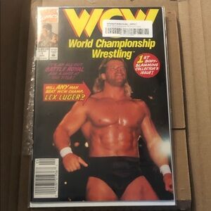 WCW World Championship Wrestling Comic #1 NM in Sleeve with Support